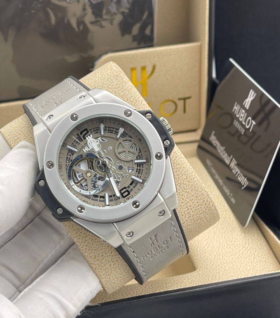 Hublot Leather Wristwatch